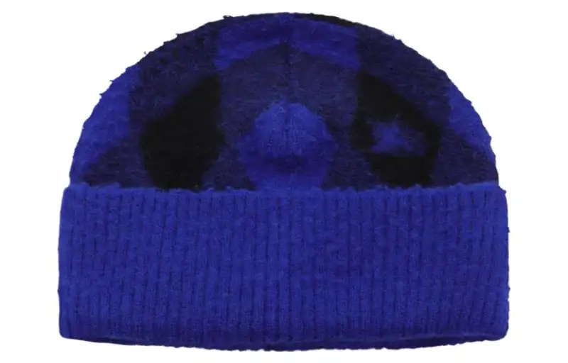 Burberry Check Intarsia-Knit Beanie