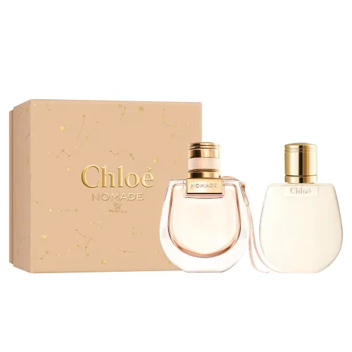 Chloe, perfumed set, fresh floral perfume, body cream, 50 ml, 100 ml