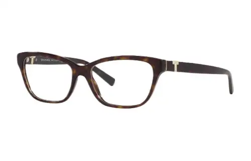 TIFFANY & CO. Acetate Square Eyeglass Frames Women's Brown