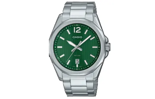 CASIO Men Standard Series Green Watch MTP-E725D-3A