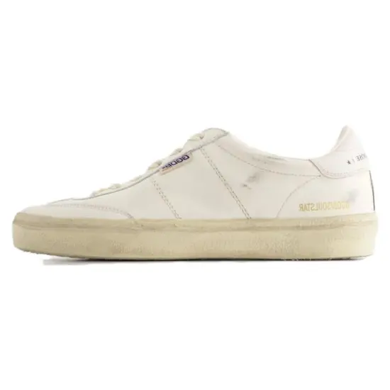Golden Goose Distressed-effect Leather Sneakers