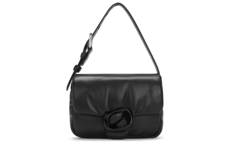 CHARLES&KEITH Pu Shoulder Bag, Small Square Bag, Pillow Bag, Shoulder Bag Women's
