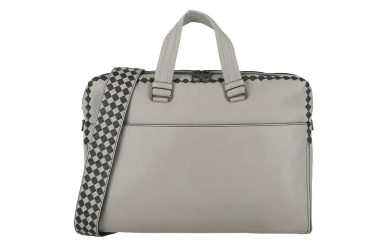 Bottega Veneta Leather Handbag Women's Gray