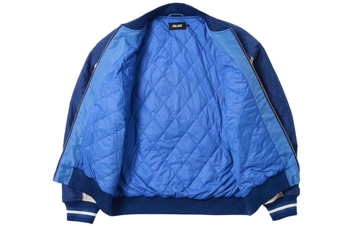 Куртка Palace Devil Bomber Jacket (синяя) — фото 3