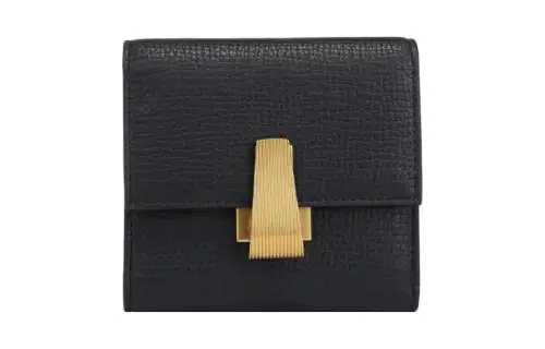 Bottega Veneta Calfskin Wallet Women's Black
