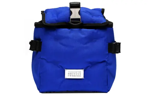 Maison Margiela Calfskin Backpack Small Women's Blue