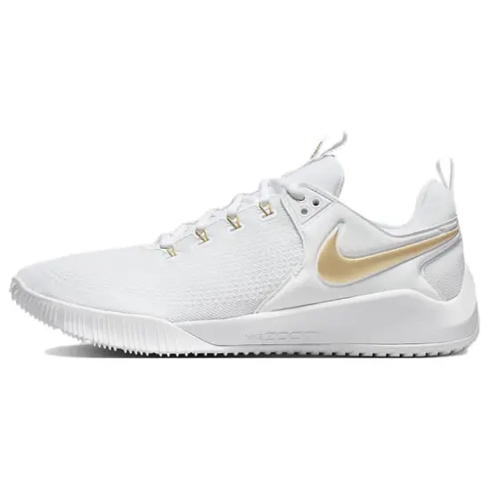 Nike AIR ZOOM HYPERACE 2 Training Shoes Unisex Low-Top White Gold