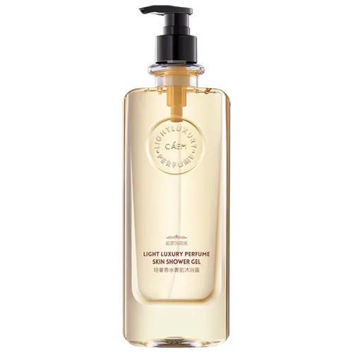 CAEM Perfumed shower gel, soft refreshing perfume strongly flavoured, french style, light luxury style, 520 ml, long-term effect, gentle cleansing, oil sheen control