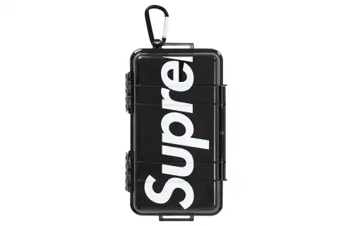 Supreme FW19 Polycarbonate Storage Box, Shoulder Bag Unisex Black