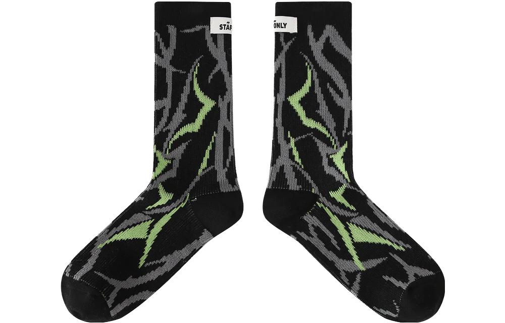 CLOT Knee High Socks Unisex 1 Pack Black