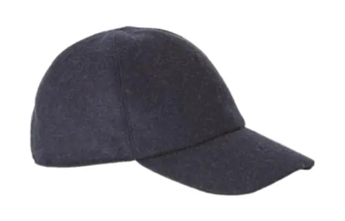 Loro Piana Baseball Caps Men's Dark Blue