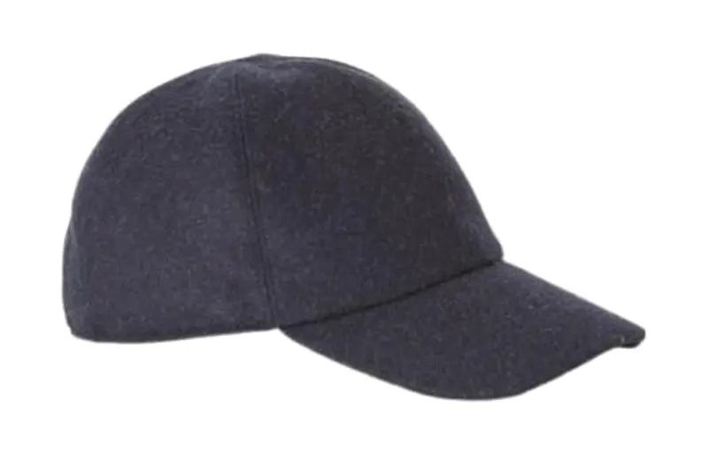 Loro Piana Baseball Caps Men's Dark Blue