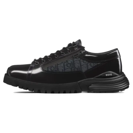DIOR OBLIQUE Men's Casual Shoes Men Low-Top Black