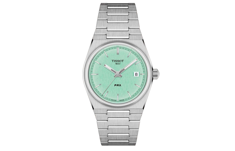 Мужские часы TISSOT PRX (зеленые)