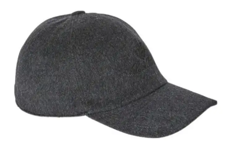 Loro Piana Baseball Caps Men's Gray
