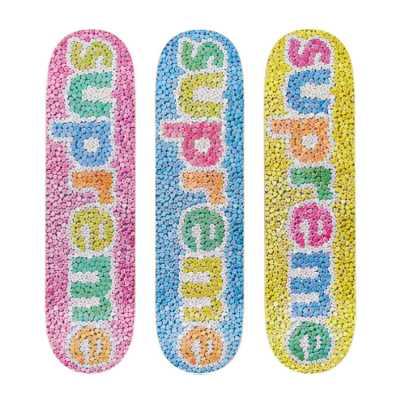 Supreme Skateboards Seven Layer Imported Maple Street Commuting Unisex