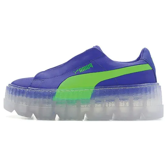 PUMA Cleated Creeper Surf Rihanna Fenty Blue Green Women's