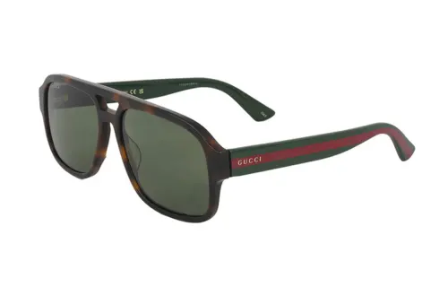 GUCCI Aviator Sunglasses Men's Black