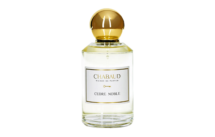 CHABAUD Classics Collection Noble Cedar Perfumes Woody Tones Eau De Parfum Lavender Black Pepper 100ml