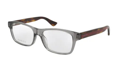 Gucci rectangle-frame acetate glasses