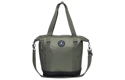 Jordan Polyamide Tote Bag, Shopping Bag, Portable Crossbody Bag, Shoulder Bag Regular Unisex Green