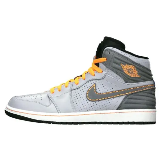Jordan 1 Retro 93 Wolf Grey Orange