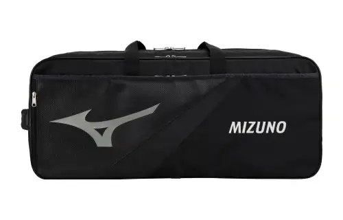 Mizuno Polyester Composite Leather Handbag Unisex Black