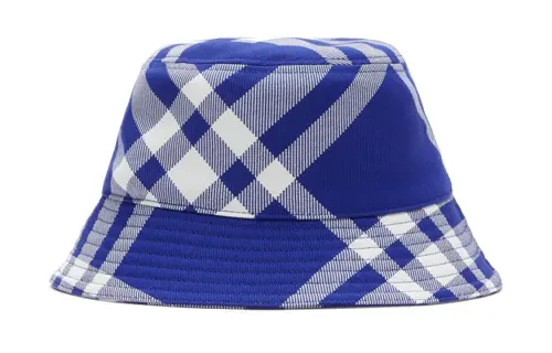 Burberry Checked Tonal stitching Bucket Hat