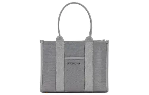 Balenciaga Canvas Tote Bag, Shopping Bag, Canvas Bag, Handbag Women's Gray