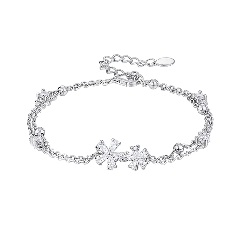 KADER 925 Sterling Silver Bracelets Women's Silver, Goddess Exclusive Box