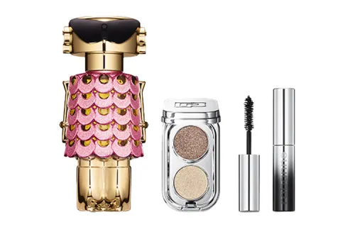 Paco Rabanne Perfume, eye shadow for eyelashes, set, 80 ml, 1.3 ml, 4.5 ml