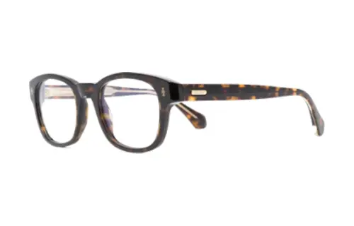 Cartier Tortoiseshell Effect Round frame Glasses
