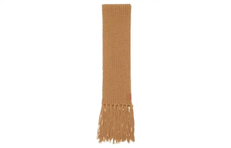LOEWE Knit Scarves Women's Brown