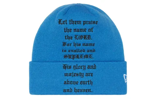 Supreme New Era Psalm Beanie