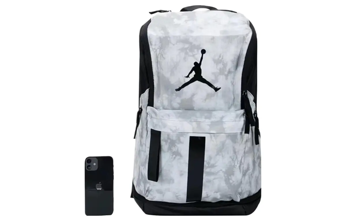 Jordan Polyester Backpack Regular Unisex Wolf Gray