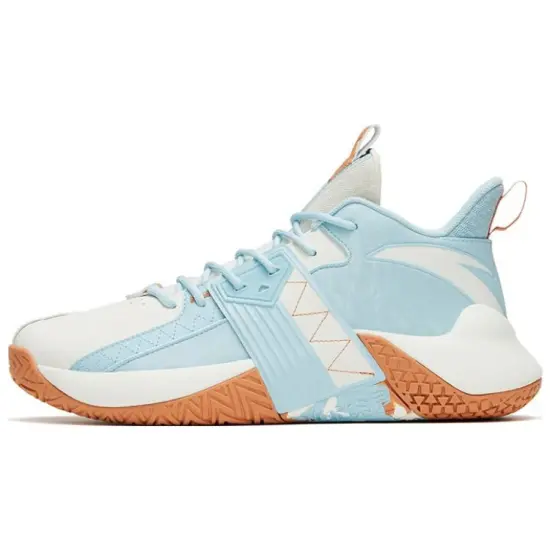 ANTA Speedy Basketball Shoes Men Low-Top Blue