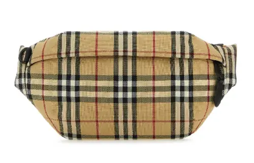 Burberry Nylon Fanny Pack Men's Light Umber