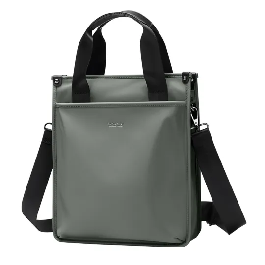 GOLF Fabric Portable One Shoulder Crossbody Briefcase Small Men's Multicolor