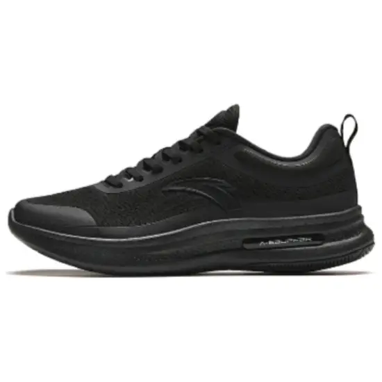 Anta Cushioning Wear-Resistant Low-Top Training Shoes Men's Black