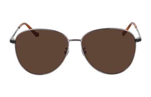 GUCCI Metal Butterfly Sunglasses Women's Black/Orange