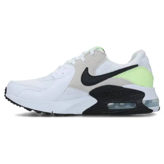 Nike Air Max Excee Running Shoes Women's Low-top White/Black/Green