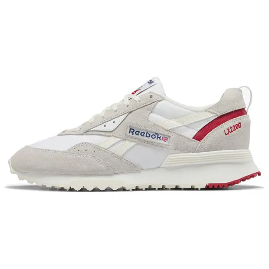 Reebok LX2200 Running Shoes Unisex Low-top White/Adobe/Dragon Red/Team Red