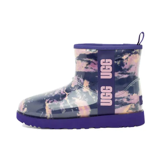 UGG Classic Clear Mini Boot Marble Violet Night Women's