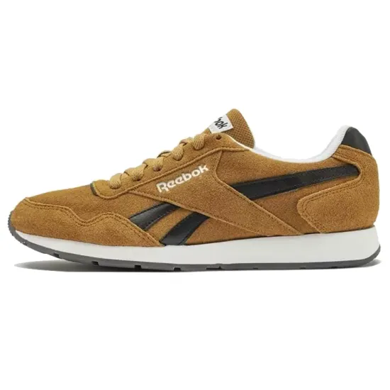 Reebok Royal Glide Running Shoes Men Low-top Yellow/Brown
