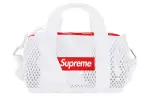 Supreme Polyethylene Luggage Bag Handbag Mini Unisex White