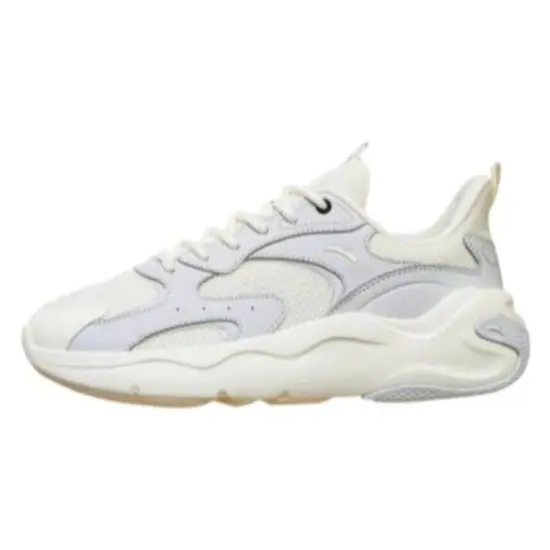 Anta Cushioning Wear-Resistant Low-Top Casual Shoes Women's White Blue