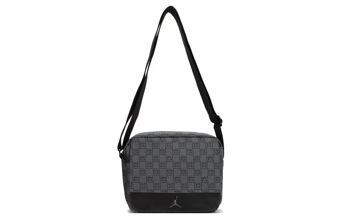 Jordan Polyester Crossbody Bag, Shoulder Bag Regular Unisex Dark Smoke Gray