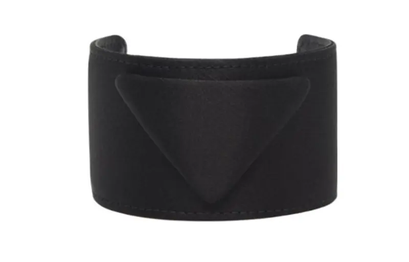 PRADA Fabric Wristbands Women's Black