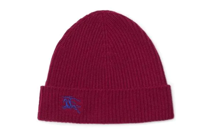 Burberry Equestrian Knight Logo Beanie