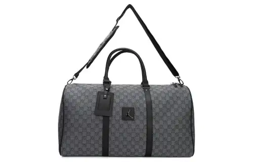 Jordan Polyester One Shoulder Crossbody Travel Bag Regular Unisex Black